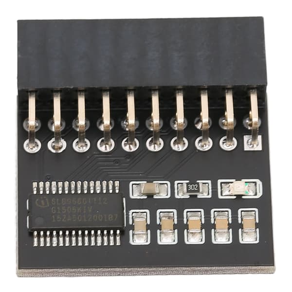 TPM 1.2 Krypteringskrypto-chipmodul til B550 Intel B450 B460 PC-hovedkort Win 7 8.1 10 Datasikkerhed