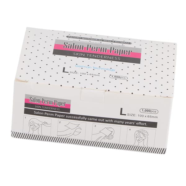 Frisörsalong Ultratunt Hår Permanent Papper Mesh Andningsbart Permanentpapper Frisörverktyg