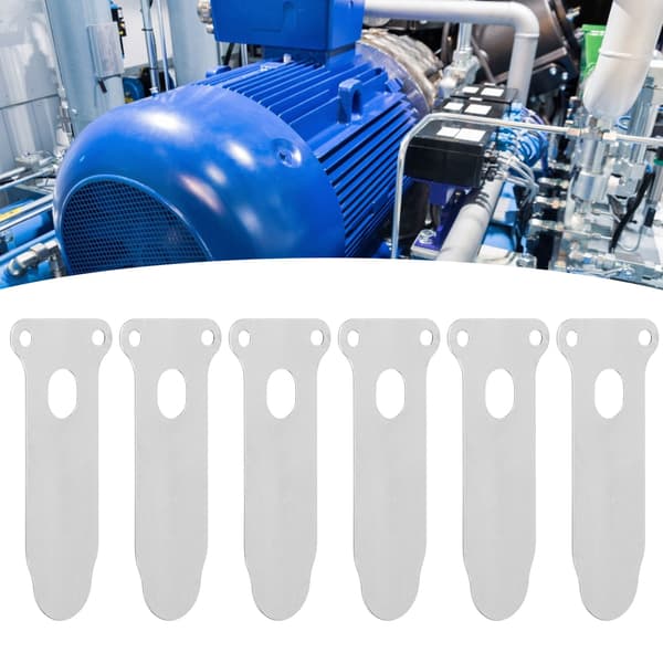 10 stk. 62 mm stål luftkompressor ventilplader, tungecylinder reservedele