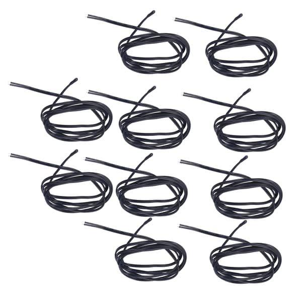 10 stk. NTC termistorprobe PVC epoxy 10K B3950 1m vandtæt temperatursensor til HVAC