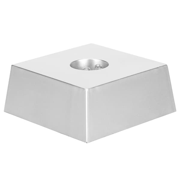 7 farverige LED-lysbase displaystander krystallampeholder lille trapezformet lysbase