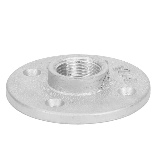 10 st DN20 4-håls flänsbas, 3/4'' BSP gängad monteringsfäste hårdvara