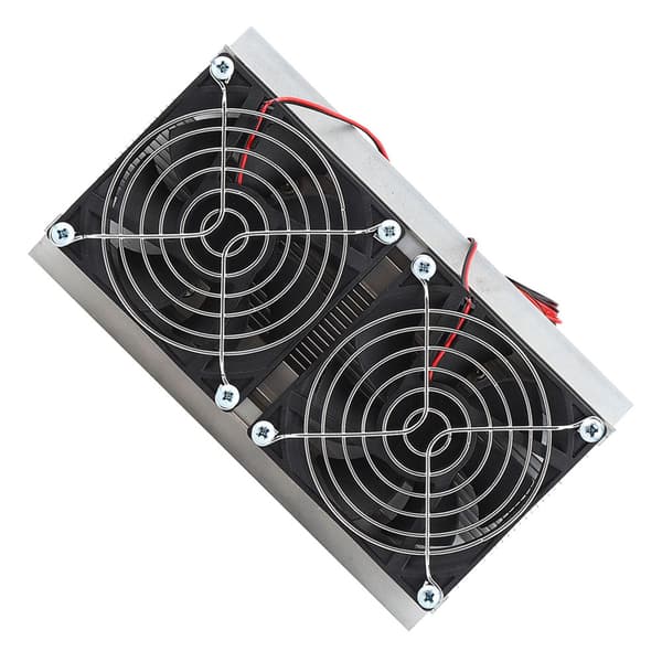 Termoelektrisk Peltier-køler 12V Dual Core Chip Set til minikøleskab, 40x40mm