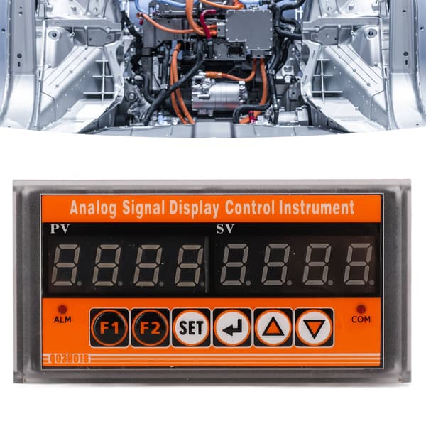 Analog 4-20mA Signalkälla 5W Processkontrollmätare med Reläutgång