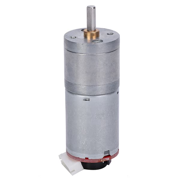 12V 1200RPM GA25-370 DC-växelmotor med encoder, kopparspole, växellåda i stål, justerbar hastighet