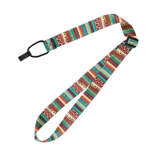 Justerbar Nylon Universal Ukulele Rem med Krok för Minigitarr
