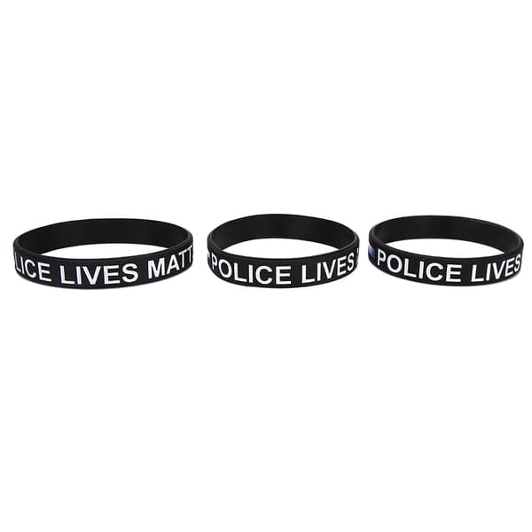 3 st trendiga silikonarmband, hållbara, elastiska med bokstavsdekor