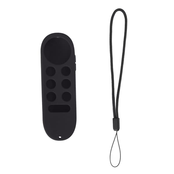 Fjärrkontrollskydd Silikonfodral för Chromecast med Google TV Fjärrkontroll Grå