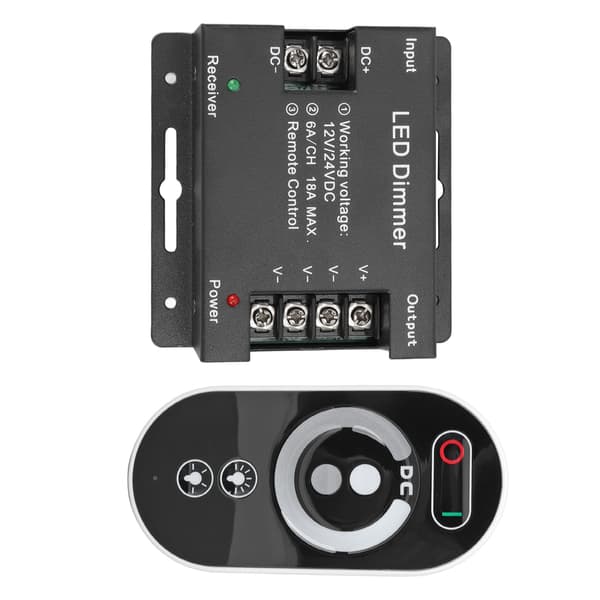 Trådløs RF Touch LED-lysdæmperkontakt til 12V 24V Strip Light