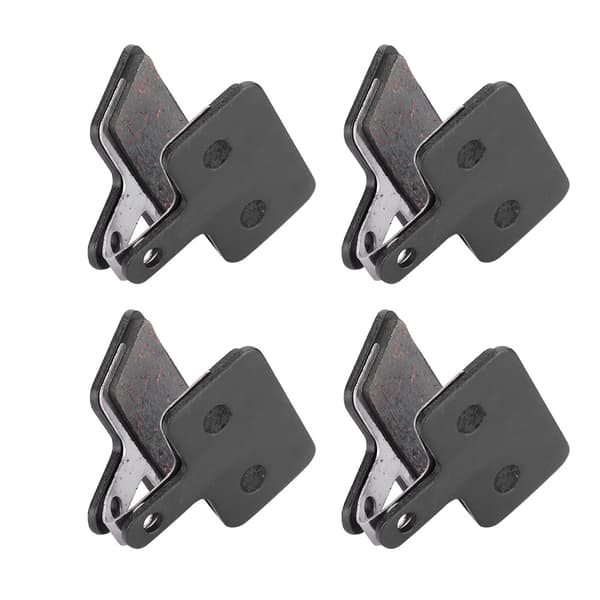 4-pack bromsbelägg i kopparlegering, halvmatt, för MTB-racercykel, cykelbromsdelar