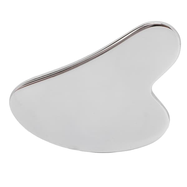 Multifunktionelt Gua Sha Ansigtsværktøj i Rustfrit Stål til Ansigtsløftning og Opstramning Skrabebord
