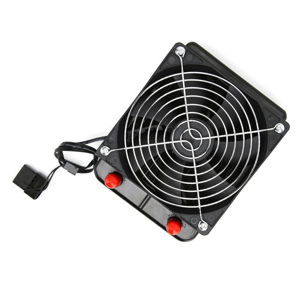 Computervandkølingsradiator Effektiv varmeafledning Termisk ydeevne CPU-køler
