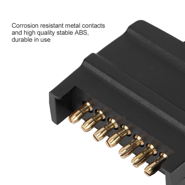 Australsk 7-polet flad han-trailerstikadapter til campingvognstrailer