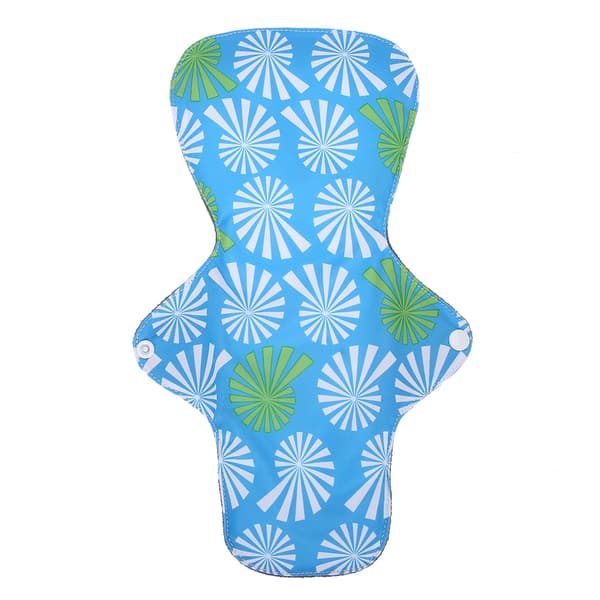 Tvättbar mensbinda i bambukolfiber, återanvändbar, förlängd sanitetsbinda (L33cm)#3