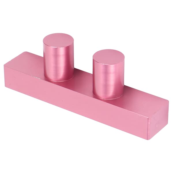 DIY Læbestiftform 2 Huller Aluminium Multifunktionel Lipgloss Balsam Fyldemaskine til Makeup