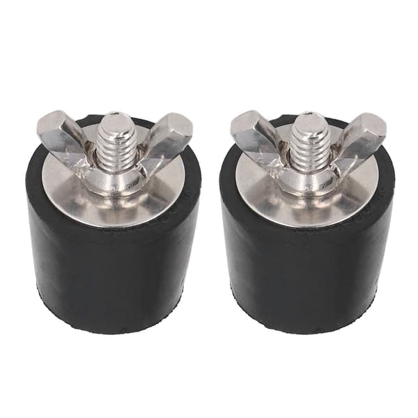 2-pack poolvinterplugg avsmalnande gummiproppar pooltillbehör 25 mm