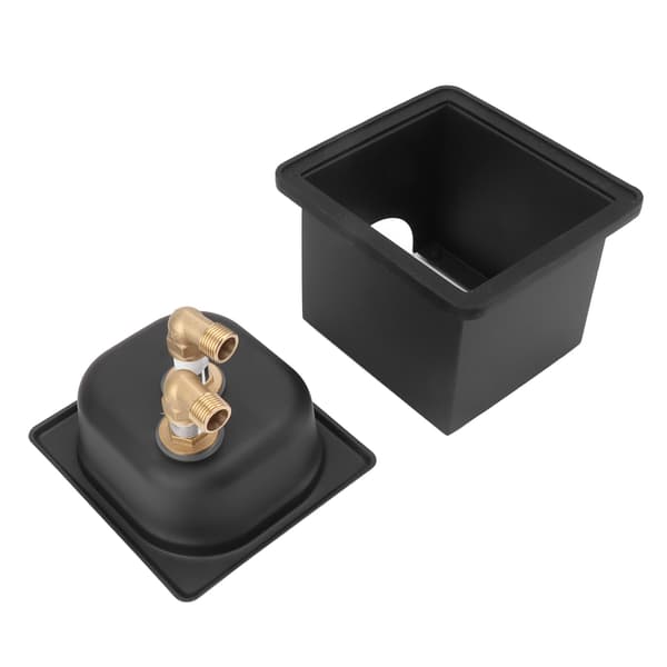 Rustfrit Stål Auto Glas Coaster Bakke til Vask - Sort Lille, Ideel til Cafe, Hotel, Bar, Mælk, Te