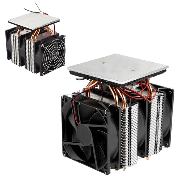 Peltier køler 12V 10A halvleder chiller DIY mini køleskab køleplade sæt
