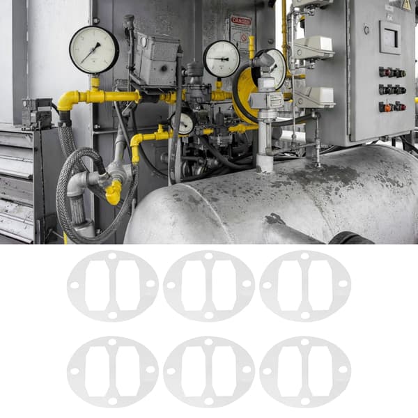 10 st luftkompressorpackning 51 aluminiumplatta cylinderplatta pump 3P/4P reservdelar