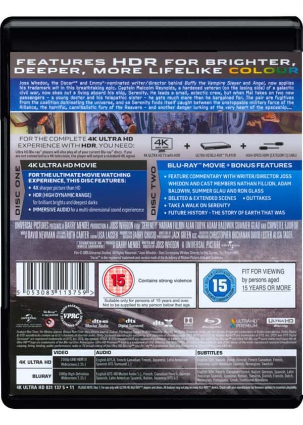 Serenity (2005) (4K UHD)