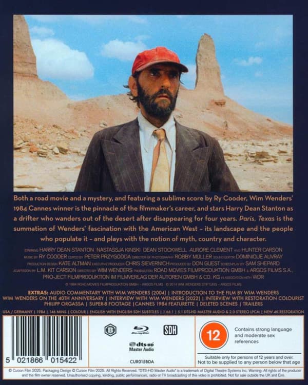 Paris, Texas (1984) (Blu-Ray)
