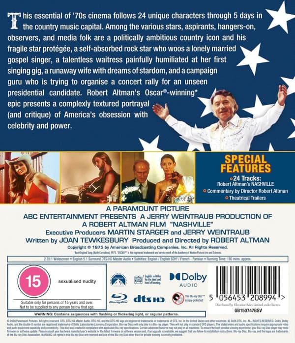 Nashville (1975) (Blu-Ray)
