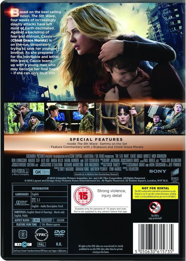 The 5th Wave (2016) (DVD)