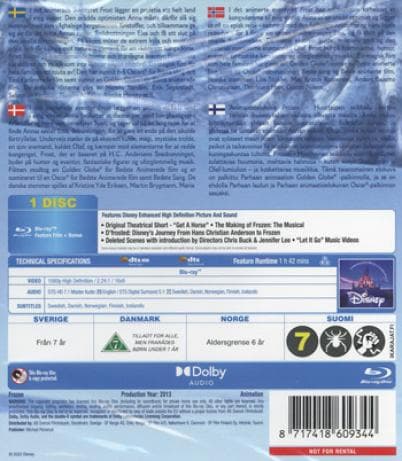 Frozen (2013) / Frost (Blu-Ray)