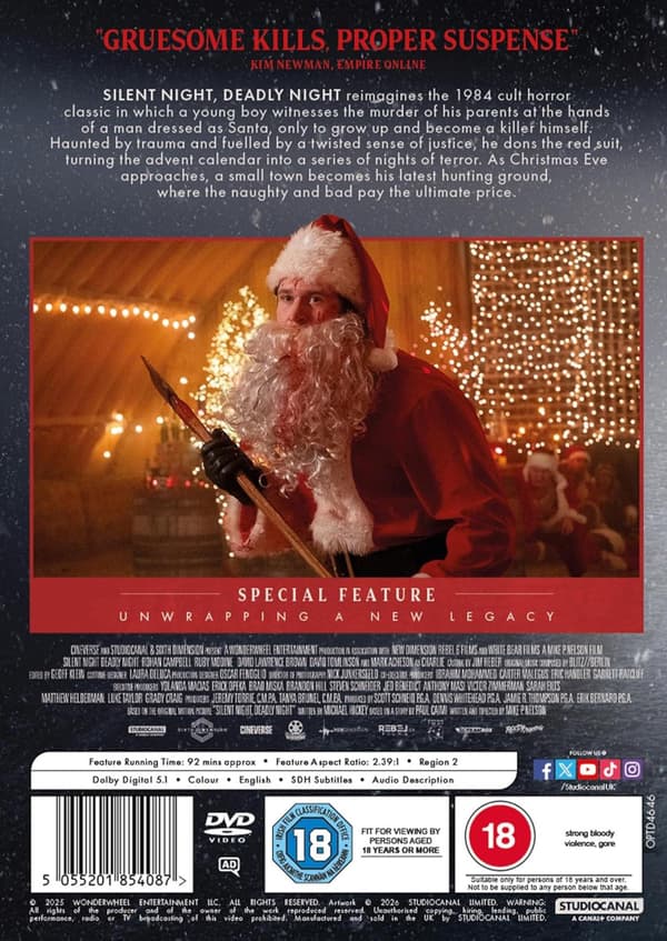 Silent Night, Deadly Night (2025) (DVD)