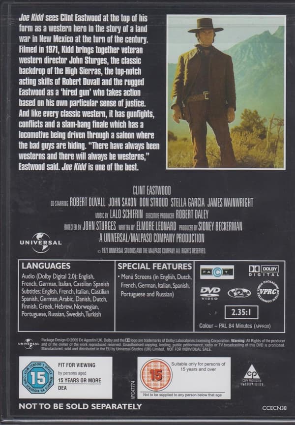 Joe Kidd (1972) (DVD)