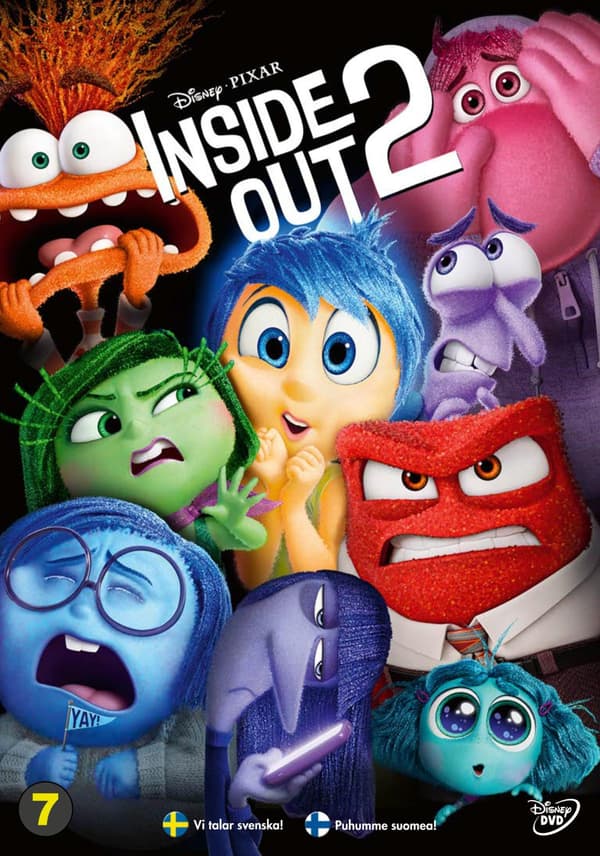 Inside Out 2 (2024) / Insidan ut (DVD)