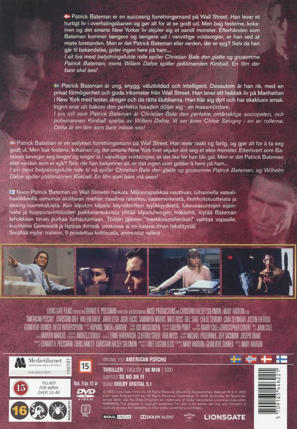 American Psycho (2000) (DVD)