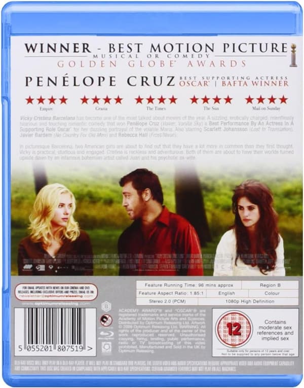 Vicky Cristina Barcelona (2008) (Blu-Ray)