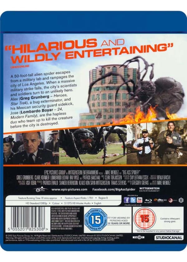 Big Ass Spider! (2013) (Blu-Ray)