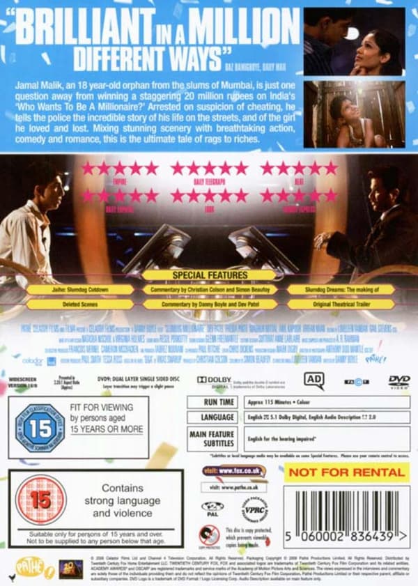 Slumdog Millionaire (2008) (DVD)