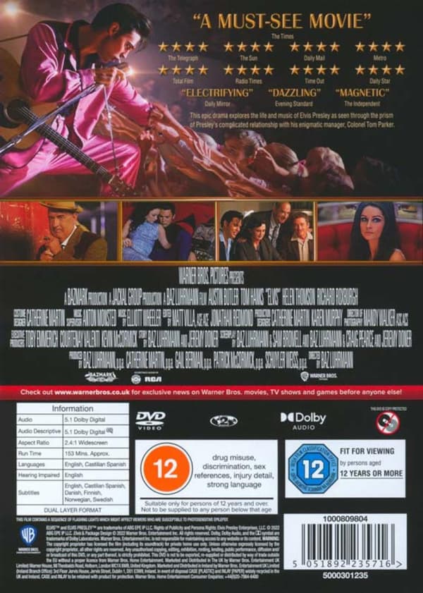 Elvis (2022) (DVD)