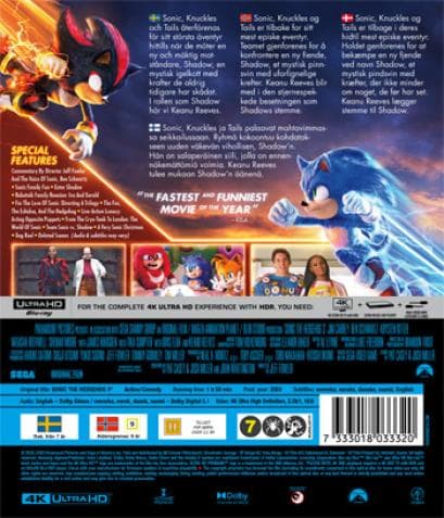 Sonic the Hedgehog 3 (2024) (4K UHD)