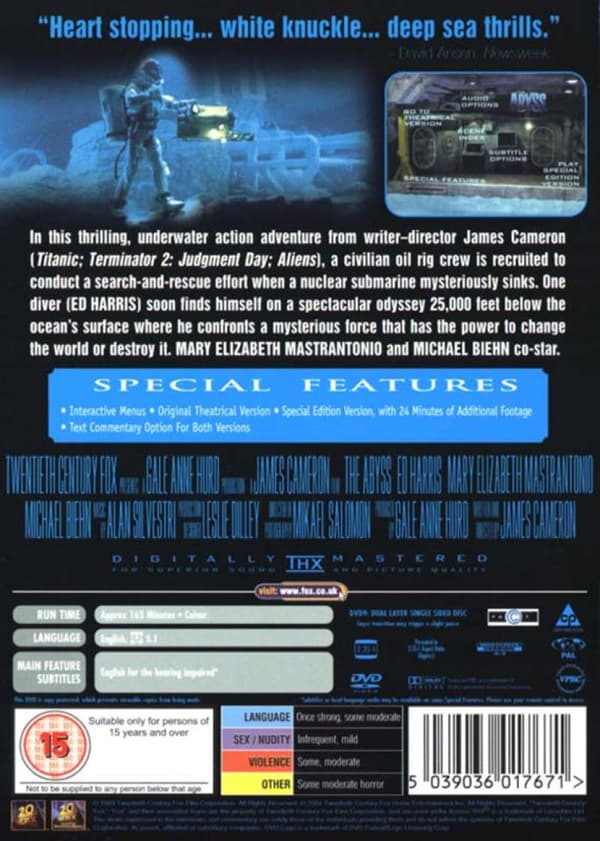 The Abyss (1989) (DVD)