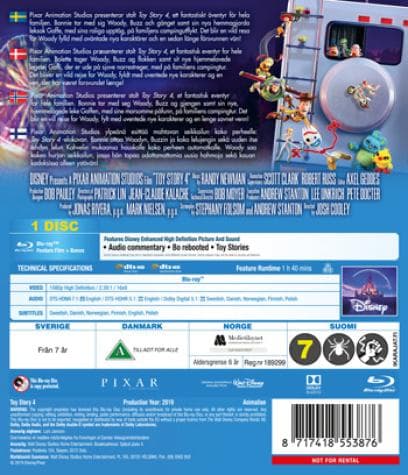 Toy Story 4 (2019) (Blu-Ray)