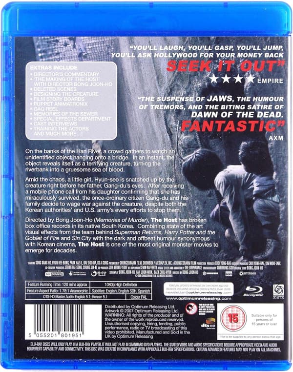 The Host (aka Gwoemul) (2006) (Blu-Ray)