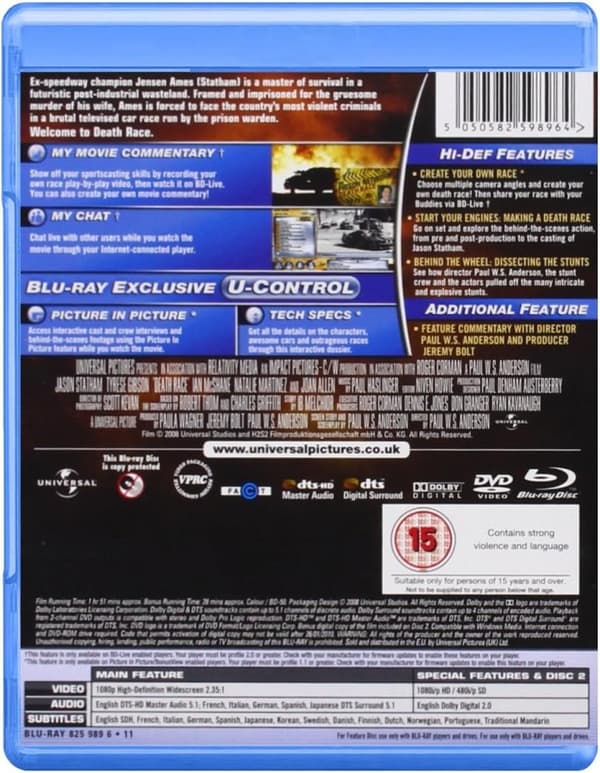 Death Race (2008) (Blu-Ray)