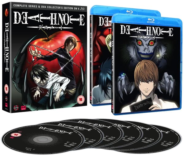 Death Note The Complete Series (2006-2007) & OVA (Blu-Ray)