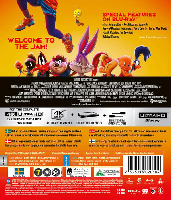 Space Jam: A New Legacy (2021) (4K UHD)
