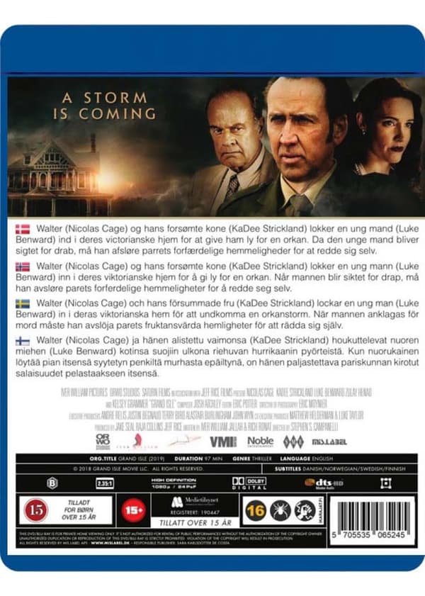 Grand Isle (2019) (Blu-Ray)