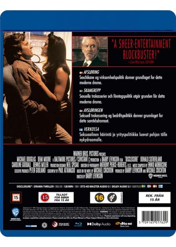 Disclosure (1994) (Blu-Ray)