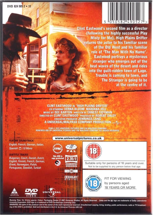 High Plains Drifter (1973) (DVD)