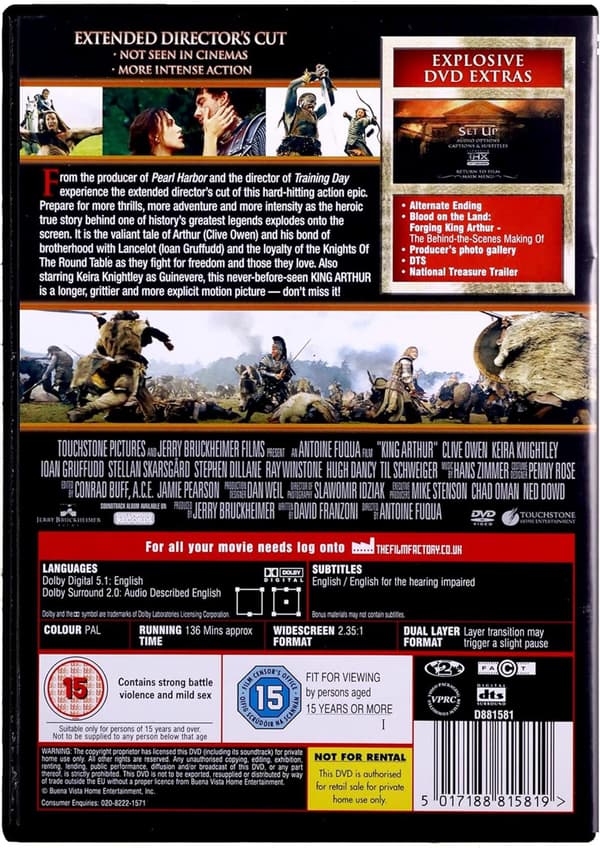 King Arthur (2004) (DVD)
