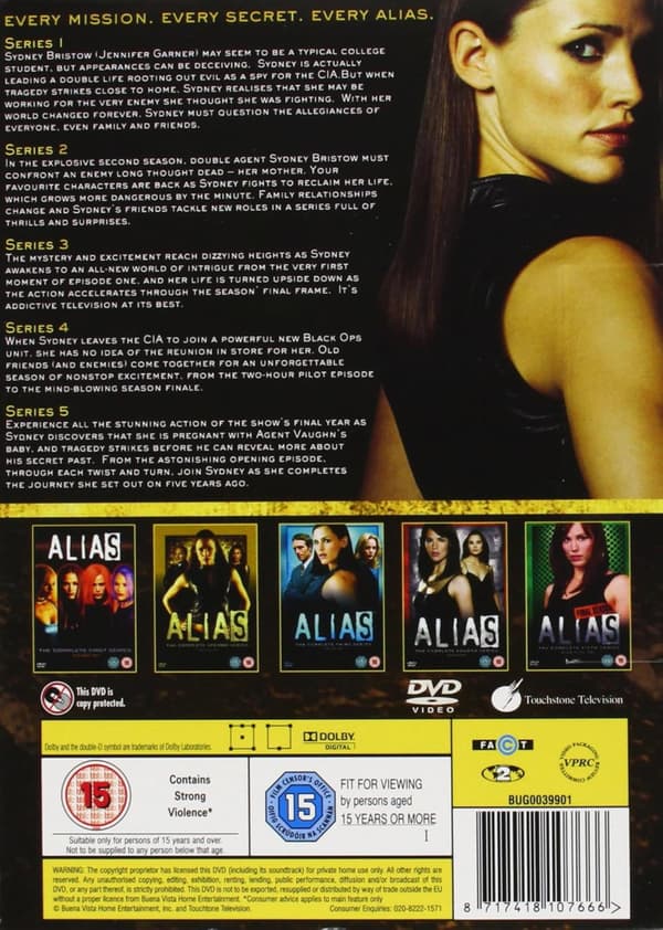 Alias The Complete Series (2001-2006) (DVD)