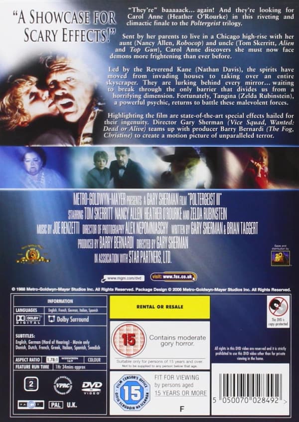 Poltergeist III (1988) (DVD)