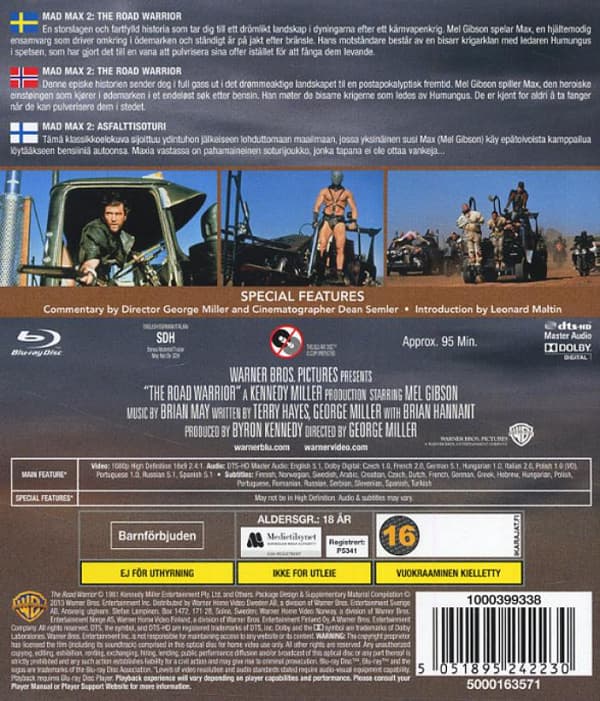 Mad Max 2: The Road Warrior (1981) (Blu-Ray)
